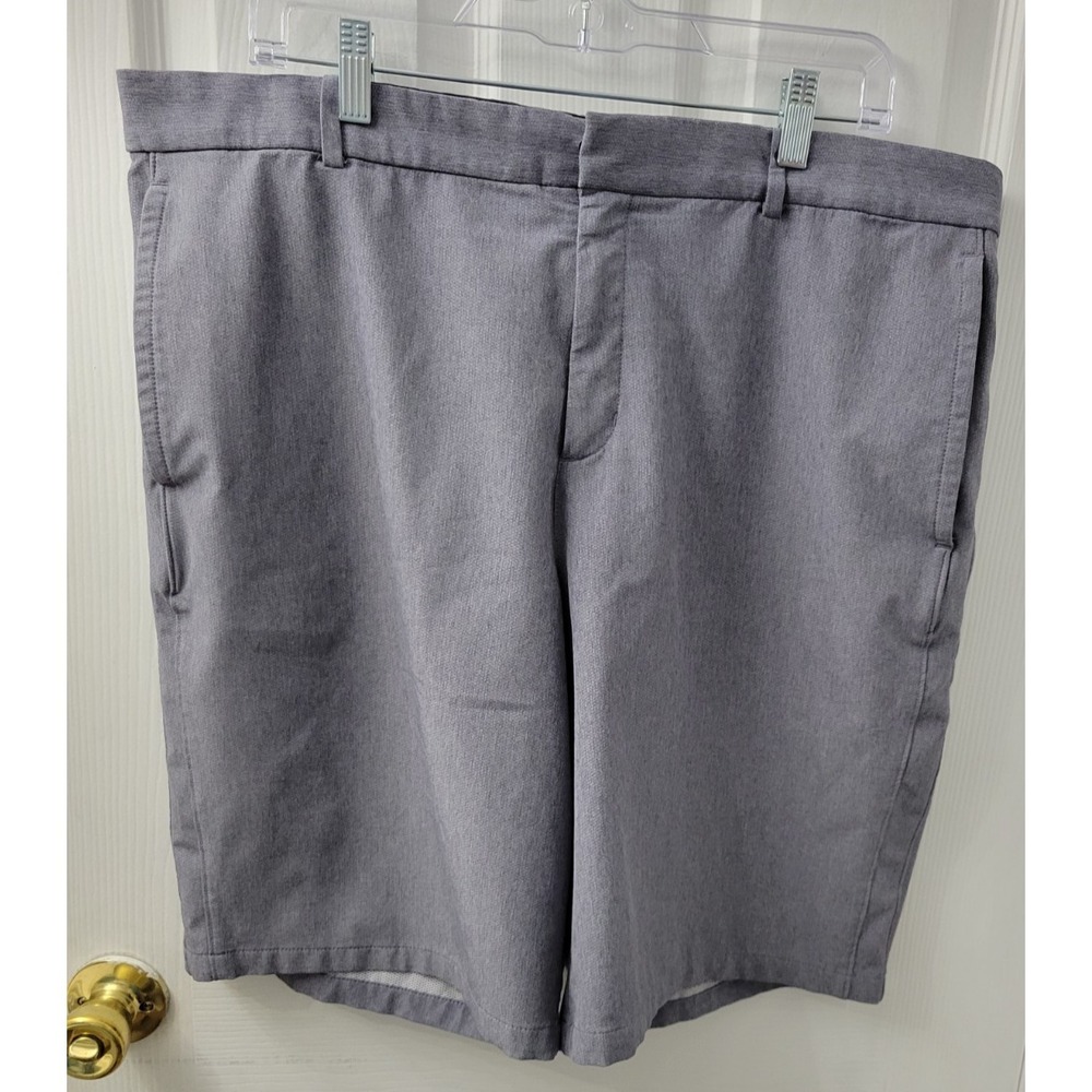 Nike Dri Fit Shorts Men's Size 38 Golf Activewear Inseam 10.5" Pockets Gray EUC